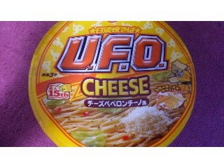 「日清焼そばU.F.O. チーズぺペロンチーノ風 カップ116g」のクチコミ画像 by ﾙｰｷｰｽﾞさん