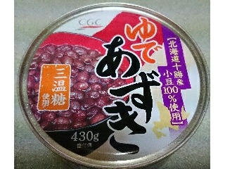 「CGC ゆであずき 缶430g」のクチコミ画像 by わーぷさん