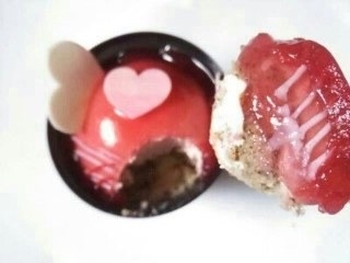 「Wa・Bi・Sa ヴァレンタイン限定 ふんわりチーズケーキ」のクチコミ画像 by いちごみるうさん