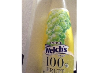 「カルピス Welch’s 100％フルーツスパークリング ホワイトグレープ ペット350ml」のクチコミ画像 by レビュアーさん