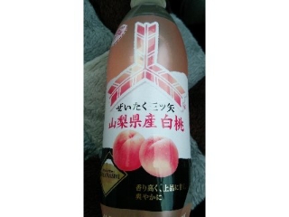 「アサヒ ぜいたく三ツ矢 山梨県産白桃 ペット500ml」のクチコミ画像 by ﾙｰｷｰｽﾞさん