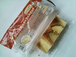 「ファミリーマート Sweets＋ りんごと栗のキャラメルタルト 袋1個」のクチコミ画像 by いちごみるうさん