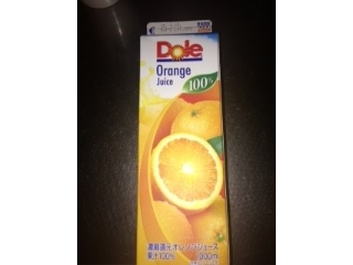「Dole オレンジ100％ パック1L」のクチコミ画像 by かなにしさん