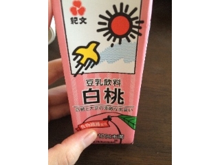 「キッコーマン 豆乳飲料 白桃 パック200ml」のクチコミ画像 by りんごっちさん