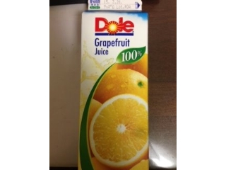 「Dole グレープフルーツ100％ パック1L」のクチコミ画像 by かなにしさん