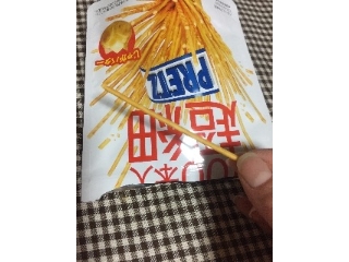 「江崎グリコ 超細プリッツ じゃがバター 袋46g」のクチコミ画像 by レビュアーさん