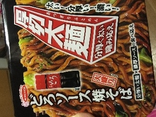 「エースコック 厚切太麺 どろソース焼そば 大盛り カップ169g」のクチコミ画像 by ゆちまんまさん