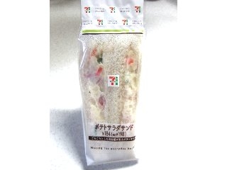 「セブン-イレブン ポテトサラダサンド 袋2個」のクチコミ画像 by ぶー3951さん