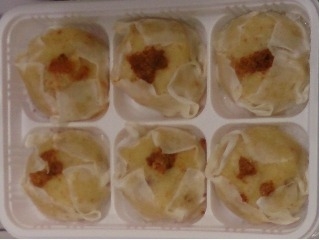 「鱗幸食品 ふわとろしゅうまい かに 6個入 箱240g」のクチコミ画像 by まりこさん