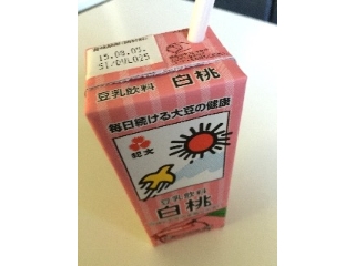 「キッコーマン 豆乳飲料 白桃 パック200ml」のクチコミ画像 by 南寄りの風さん