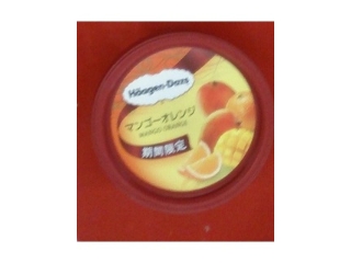 「ハーゲンダッツ ミニカップ マンゴーオレンジ カップ110ml」のクチコミ画像 by まりこさん