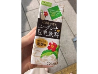 「トーラク ユーグレナ入り豆乳飲料 黒糖味 パック200ml」のクチコミ画像 by soymilkさん