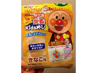 「明治 それいけ！アンパンマン幼児食 1歳からの栄養Kidsオ・レ きなこ味 袋130g」のクチコミ画像 by レビュアーさん