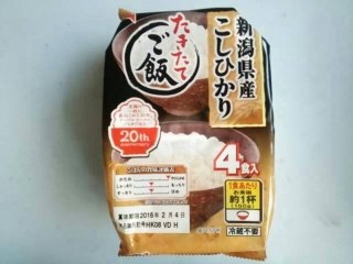 「テーブルマーク たきたてご飯 新潟県産こしひかり 袋150g×4」のクチコミ画像 by いちごみるうさん