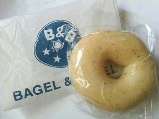 「BAGEL＆BAGEL ポテトペッパーベーグル」のクチコミ画像 by いちごみるうさん