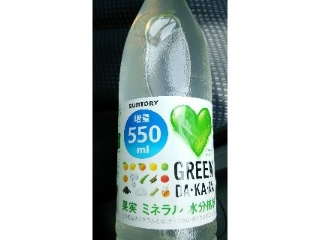 「サントリー GREEN DA・KA・RA ペット550ml」のクチコミ画像 by ﾙｰｷｰｽﾞさん