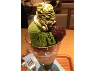 「nana’s green tea 抹茶生チョコレートパフェ」のクチコミ画像 by 好物は栗さん
