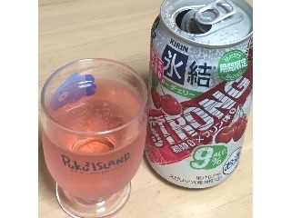 「KIRIN 氷結 ストロング サワーチェリー 缶350ml」のクチコミ画像 by エリリさん