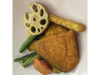 「一榮 クンナダッシュのカレー野菜チップス 袋35g」のクチコミ画像 by ベリルさん