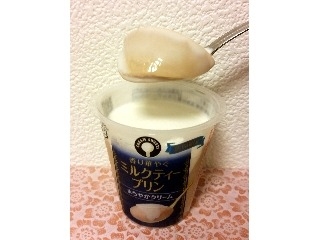 「雪印メグミルク CREAM SWEETS ミルクティープリン カップ110g」のクチコミ画像 by ニャンさん