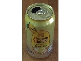 「サントリー 角ハイボール 贅沢レモン 缶350ml」のクチコミ画像 by エリリさん
