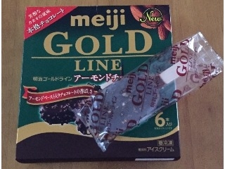 「明治 GOLD LINE アーモンドチョコ＆バニラ 箱58ml×6」のクチコミ画像 by エリリさん