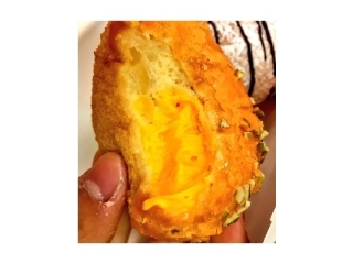 「ミスタードーナツ ポン・デ・シュードーナツ パンプキン＆クッキークリーム」のクチコミ画像 by ami___8787さん