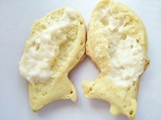 「くりこ庵 アップルチーズクリーム」のクチコミ画像 by いちごみるうさん