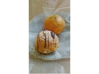 「ミスタードーナツ ポン・デ・シュードーナツ パンプキン＆クッキークリーム」のクチコミ画像 by バニラここあさん