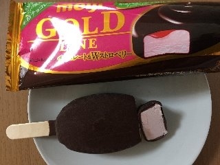 「明治 GOLD LINE チョコレート＆Wストロベリー 袋90ml」のクチコミ画像 by MOKAさん