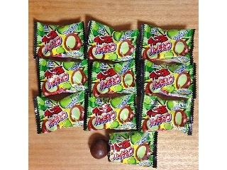 「森永製菓 チョコ玉 ハイチュウ グリーンアップル味 袋10g」のクチコミ画像 by もみぃさん