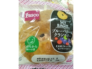 「Pasco MY BAGEL ブルーベリー＆クランベリー 袋1個」のクチコミ画像 by レビュアーさん