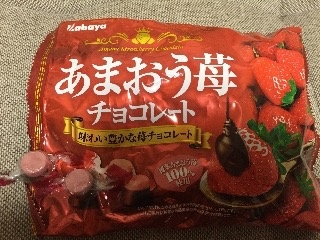 「カバヤ あまおう苺チョコレート 袋170g」のクチコミ画像 by よっちゃんいかさん