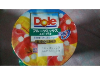 「Dole フルーツミックス＆ヨーグルト カップ180g」のクチコミ画像 by ﾙｰｷｰｽﾞさん