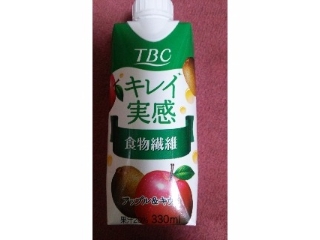 「森永 TBC 食物繊維 アップル＋キウイ パック330ml」のクチコミ画像 by ﾙｰｷｰｽﾞさん