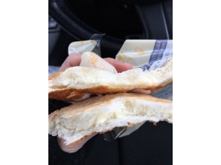 「ローソン 焼チーズパン クリームチーズ 袋1個」のクチコミ画像 by あんめろんさん