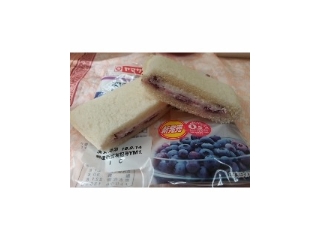 「ヤマザキ ランチパック ブルーベリー＆ホイップ 袋2個」のクチコミ画像 by 紫の上さん