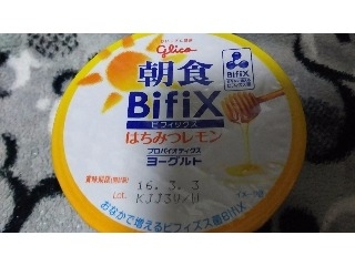 「江崎グリコ 朝食Bifix ヨーグルト はちみつレモン カップ130g」のクチコミ画像 by ﾙｰｷｰｽﾞさん