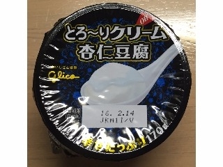 「グリコ とろ～りクリームon杏仁豆腐 カップ170g」のクチコミ画像 by エリリさん