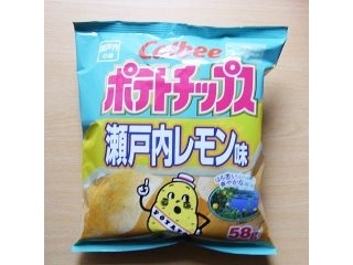 「カルビー ポテトチップス 瀬戸内レモン味 袋58g」のクチコミ画像 by emaさん