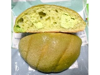「神戸屋 宇治抹茶メロンパン 袋1個」のクチコミ画像 by つなさん