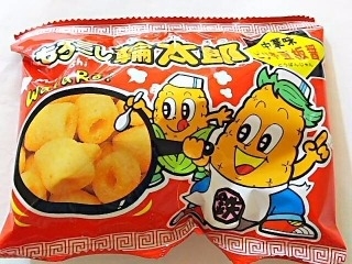 「菓道 もろこし輪太郎 中華味ピリ辛豆板醤 袋17g」のクチコミ画像 by いちごみるうさん