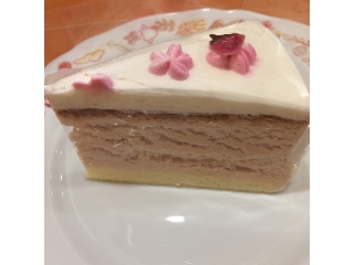 「椿屋珈琲店 ダッキーダック 桜のスフレチーズケーキ」のクチコミ画像 by 人入人さん