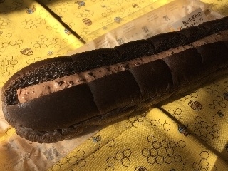 「セブン-イレブン 黒いちぎりパン チョコホイップ」のクチコミ画像 by こまめまめこさん