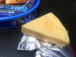 「クラフト チェダーチーズ6P 箱102g」のクチコミ画像 by Kotoさん