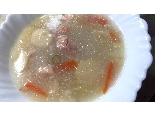「明治 Daily Rich 野菜と生姜の白湯スープ 袋220g」のクチコミ画像 by れなれなさん