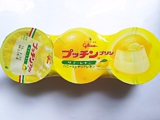 「グリコ プッチンプリン サマーレモン カップ65g×3」のクチコミ画像 by いちごみるうさん
