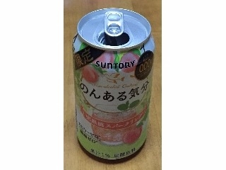 「サントリー のんある気分 完熟桃スパークリング 缶350ml」のクチコミ画像 by エリリさん