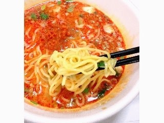 「日清 行列のできる店のラーメン 海老担々麺 カップ126g」のクチコミ画像 by つなさん