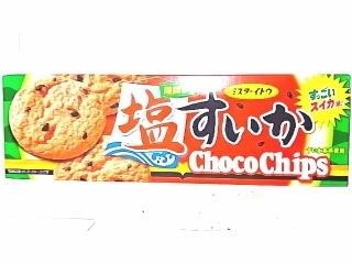 「イトウ製菓 ミスターイトウ 塩すいかチョコチップクッキー 箱15枚」のクチコミ画像 by いちごみるうさん